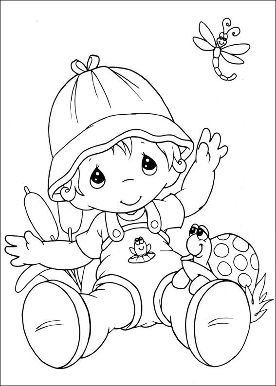 Kids-n-fun.com | Coloring page Precious moments Precious moments